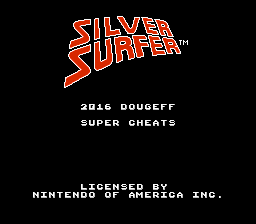 Silver Surfer Super Cheats